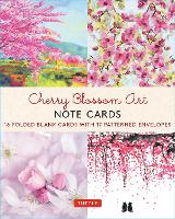 Book Cover for Cherry Blossom Art, 16 Note Cards by Tuttle Studio