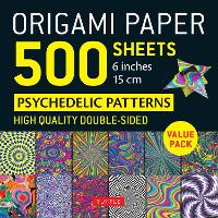 Book Cover for Origami Paper 500 sheets Psychedelic Patterns 6