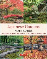Book Cover for Japanese Gardens, 16 Note Cards by Tuttle Studio