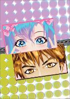 Book Cover for Manga Eyes Dotted Paperback Journal by Tuttle Studio