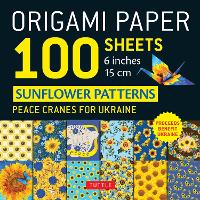 Book Cover for Origami Paper 100 Sheets Sunflower Patterns 6