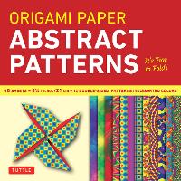 Book Cover for Origami Paper - Abstract Patterns - 8 1/4