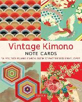 Book Cover for Vintage Kimono, 16 Note Cards by Tuttle Studio
