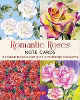 Book Cover for Romantic Roses, 16 Note Cards by Tuttle Studio