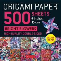 Book Cover for Origami Paper 500 sheets Bright Flowers 6