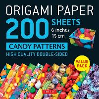 Book Cover for Origami Paper 200 sheets Candy Patterns 6