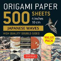 Book Cover for Origami Paper 500 sheets Japanese Waves 4