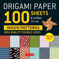 Book Cover for Origami Paper 100 sheets Washi Patterns 6