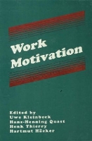 Book Cover for Work Motivation by Uwe Kleinbeck