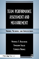 Book Cover for Team Performance Assessment and Measurement by Michael T. Brannick