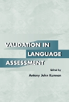 Book Cover for Validation in Language Assessment by Antony John Kunnan