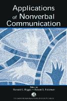 Book Cover for Applications of Nonverbal Communication by Ronald E. Riggio