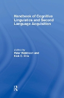 Book Cover for Handbook of Cognitive Linguistics and Second Language Acquisition by Peter Robinson
