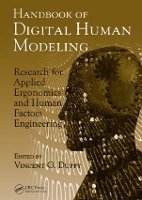 Book Cover for Handbook of Digital Human Modeling by Vincent G. Duffy