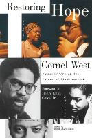 Book Cover for Restoring Hope by Cornel West