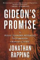 Book Cover for Gideon's Promise by Jonathan Rapping