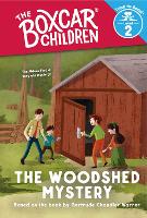 Book Cover for The Woodshed Mystery (The Boxcar Children by Gertrude Chandler Warner