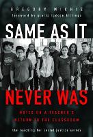 Book Cover for Same as It Never Was by Gregory Michie