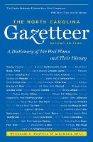 Book Cover for The North Carolina Gazetteer, 2nd Ed by Michael Hill