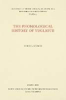 Book Cover for The Phonological History of Vegliote by Richard L. Hadlich