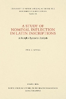 Book Cover for A Study of Nominal Inflection in Latin Inscriptions by Paul A. Gaeng