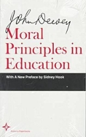 Book Cover for Moral Principles in Education by John Dewey