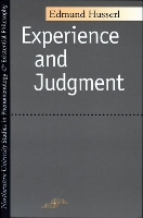 Book Cover for Experience And Judgment by Edmund Husserl