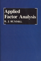 Book Cover for Applied Factor Analysis by R.J. Rummel