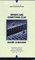 Book Cover for Words are Something Else by David Albahari