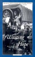 Book Cover for Waiting for Hope by Angelika Konigseder, Juliane Wetzel