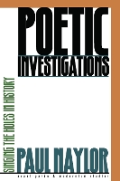 Book Cover for Poetic Investigations by Paul Naylor