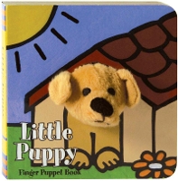 Book Cover for Little Puppy: Finger Puppet Book by Image Books