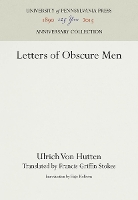 Book Cover for Letters of Obscure Men by Ulrich Von Hutten, Hajo Holborn