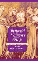 Book Cover for Medieval Woman's Song by Anne L. Klinck