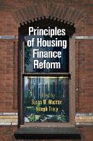 Book Cover for Principles of Housing Finance Reform by Susan M Wachter