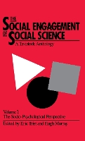 Book Cover for The Social Engagement of Social Science, a Tavistock Anthology, Volume 1 by Eric Trist