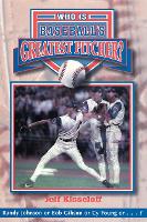 Book Cover for Who Is Baseball's Greatest Pitcher? by Jeff Kisseloff