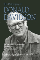 Book Cover for The Philosophy of Donald Davidson by Lewis Edwin Hahn