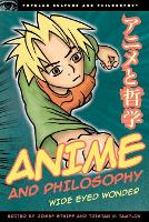 Book Cover for Anime and Philosophy by Josef Steiff