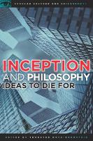 Book Cover for Inception and Philosophy by Thorsten Botz-Bornstein