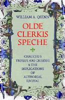 Book Cover for Olde Clerkis Speche by William A. Quinn