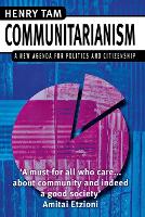 Book Cover for Communitarianism by Henry Tam