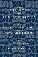 Book Cover for From Subjects to Subjectivities by Deborah L. Tolman