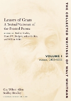 Book Cover for Leaves of Grass, A Textual Variorum of the Printed Poems: Volume I: Poems by Walt Whitman