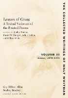Book Cover for Leaves of Grass, A Textual Variorum of the Printed Poems: Volume III: Poems by Walt Whitman