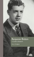 Book Cover for Benjamin Britten by Peter J Hodgson