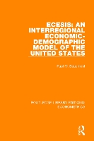 Book Cover for ECESIS: An Interregional Economic-Demographic Model of the United States by Paul M. Beaumont