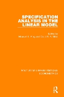 Book Cover for Specification Analysis in the Linear Model by Maxwell L. King, David E. A. Giles