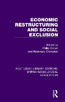 Book Cover for Economic Restructuring and Social Exclusion by Phillip Brown