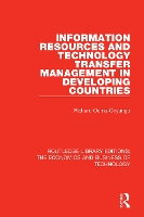 Book Cover for Information Resources and Technology Transfer Management in Developing Countries by Richard Onyango